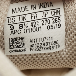 Pre Owned Yeezy x Adidas Tricolor Suede and Mesh Boost 700 Inertia Sneakers Size 42.5