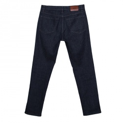 Pre Owned Z Zegna Indigo Dark Wash Classic Denim Slim Fit Jeans S