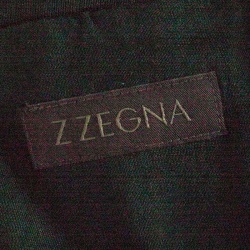 Pre Owned Z Zegna Green Pentagon Flock Printed Short Sleeve T-Shirt XL