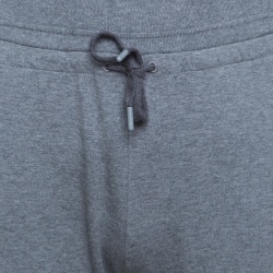 Z Zegna Grey Drawstring Detail Track Pants M