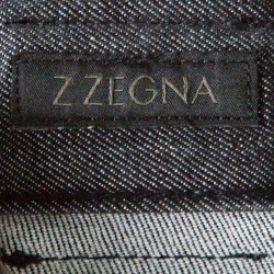 Pre Owned Z Zegna Dark Grey Straight Fit Denim Jeans S