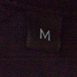 Pre Owned Z Zegna Technomerino Navy Blue Contrast Striped Wool Jersey Polo T-Shirt M