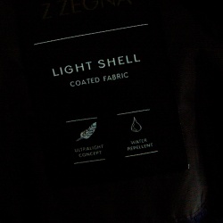 Pre Owned Z Zegna Travel Concept Navy Blue Water Resistant Zip Front Jacket L