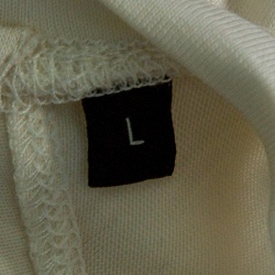 Pre Owned Z Zegna Techmerino Cream Wool Jersey Crew Neck T-Shirt L