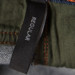 Pre Owned Z Zegna Indigo Dark Wash Regular Fit Denim Jeans XL