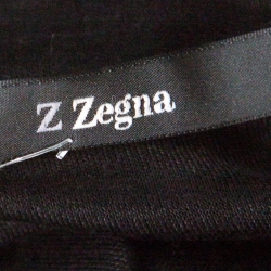 Pre Owned Z Zegna Black Cotton Double Layer Sweatshirt XXL 