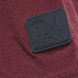 Pre Owned Z Zegna Techmerino Burgundy Wool Knit Crew Neck T-Shirt XXL