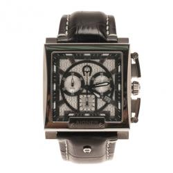 Pre Owned Aigner Beige Stainless Steel Porto Cervo Men's Wristwatch 40MM