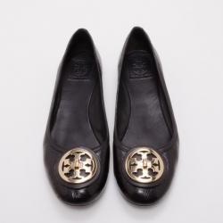 Tory Burch Black Ballerina Flats Size 39