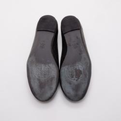 Tory Burch Black Ballerina Flats Size 39