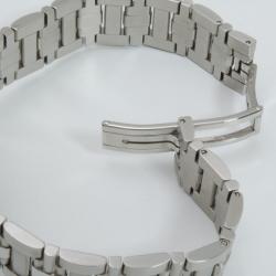 Pre Owned Baume & Mercier Classic Steel White Dial Ladies Wristwatch