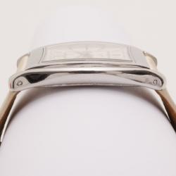 Pre Owned Bedat & Co. No. 7 Silver Dial Women's Leather Watch Cream