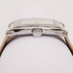 Pre Owned Bedat & Co. No. 7 Silver Dial Women's Leather Watch Cream