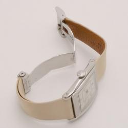 Pre Owned Bedat & Co. No. 7 Silver Dial Women's Leather Watch Cream