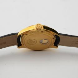 Bell & Ross 18 K Yellow Gold White Mens Wristwatch 40 MM