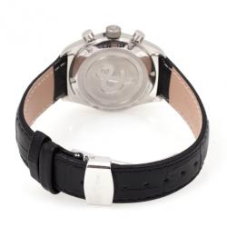 Bell & Ross Classic SS Leather Chronograph Womens Wristwatch 34 MM		