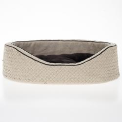 مملوكة مسبقًا Bottega Veneta Intrecciato Linen Dog Bed 