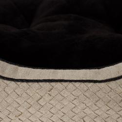 مملوكة مسبقًا Bottega Veneta Intrecciato Linen Dog Bed 