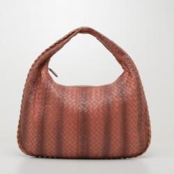 Pre Owned Bottega Veneta Medium Royal Veneta Hobo