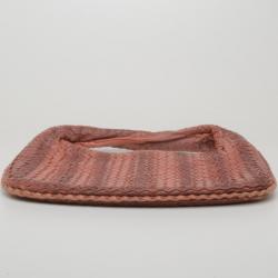 Pre Owned Bottega Veneta Medium Royal Veneta Hobo
