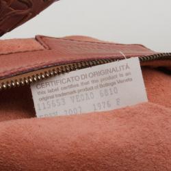 Pre Owned Bottega Veneta Medium Royal Veneta Hobo