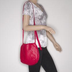 Bottega Veneta Small Intrecciato Messenger Bag