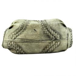 Pre Owned Bottega Veneta Gold Illusion Hobo