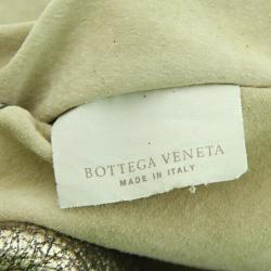 Pre Owned Bottega Veneta Gold Illusion Hobo