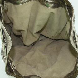 Pre Owned Bottega Veneta Gold Illusion Hobo