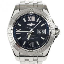 Breitling Navy Stainless Steel Cockpit Men's Wristwatch 41MM