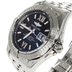 Breitling Navy Stainless Steel Cockpit Men's Wristwatch 41MM