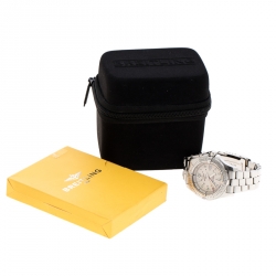 Breitling Beige Stainless Steel Colt A74380 Men's Wristwatch 41 mm