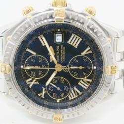 Breitling Crosswind SS Tachymeter Mens Wristwatch 44 MM