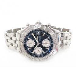 Breitling Chronomat SS Black Mens Wristwatch