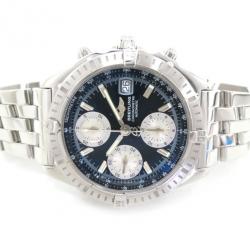 Breitling Chronomat SS Black Mens Wristwatch
