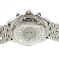 Breitling Chronomat SS Black Mens Wristwatch
