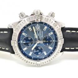  Breitling Chronomat Evolution SS Gray Mens Wristwatch 