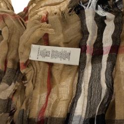مملوكة مسبقًا Burberry Novacheck Scarf
