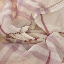 Pre Owned Burberry Novacheck Scarf