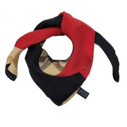 Pre Owned Burberry Nova Check Silk Scarf