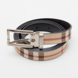 مملوكة مسبقًا Burberry Classic Nova Check Belt