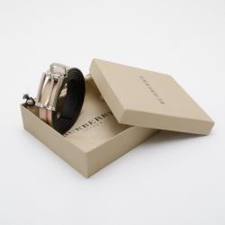 مملوكة مسبقًا Burberry Classic Nova Check Belt