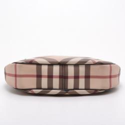 مملوكة مسبقًا Burberry Nova Check Star Studded Hobo