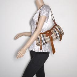 Pre Owned Burberry Prorsum House Check Shoulder bag