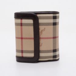 Burberry Small Check Wallet 