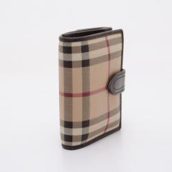 Burberry Small Check Wallet 