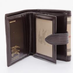 Burberry Small Check Wallet 