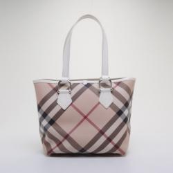 Pre Owned Burberry Nova Check Tote 