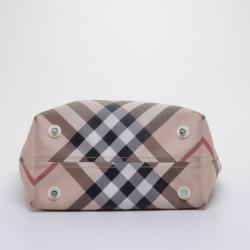 Pre Owned Burberry Nova Check Tote 