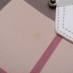 Pre Owned Burberry Nova Check Tote 